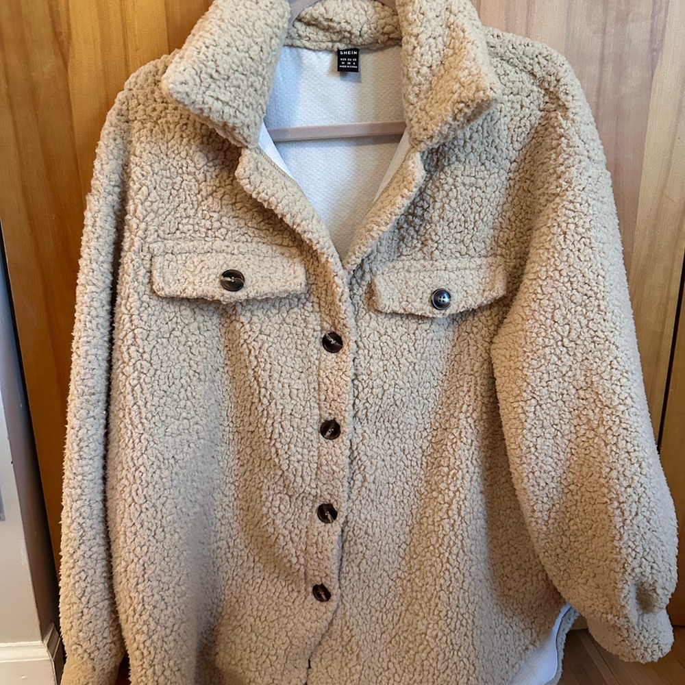 Cozy Cream Sherpa Jacket